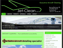 Tablet Screenshot of jet-clean-eap.com
